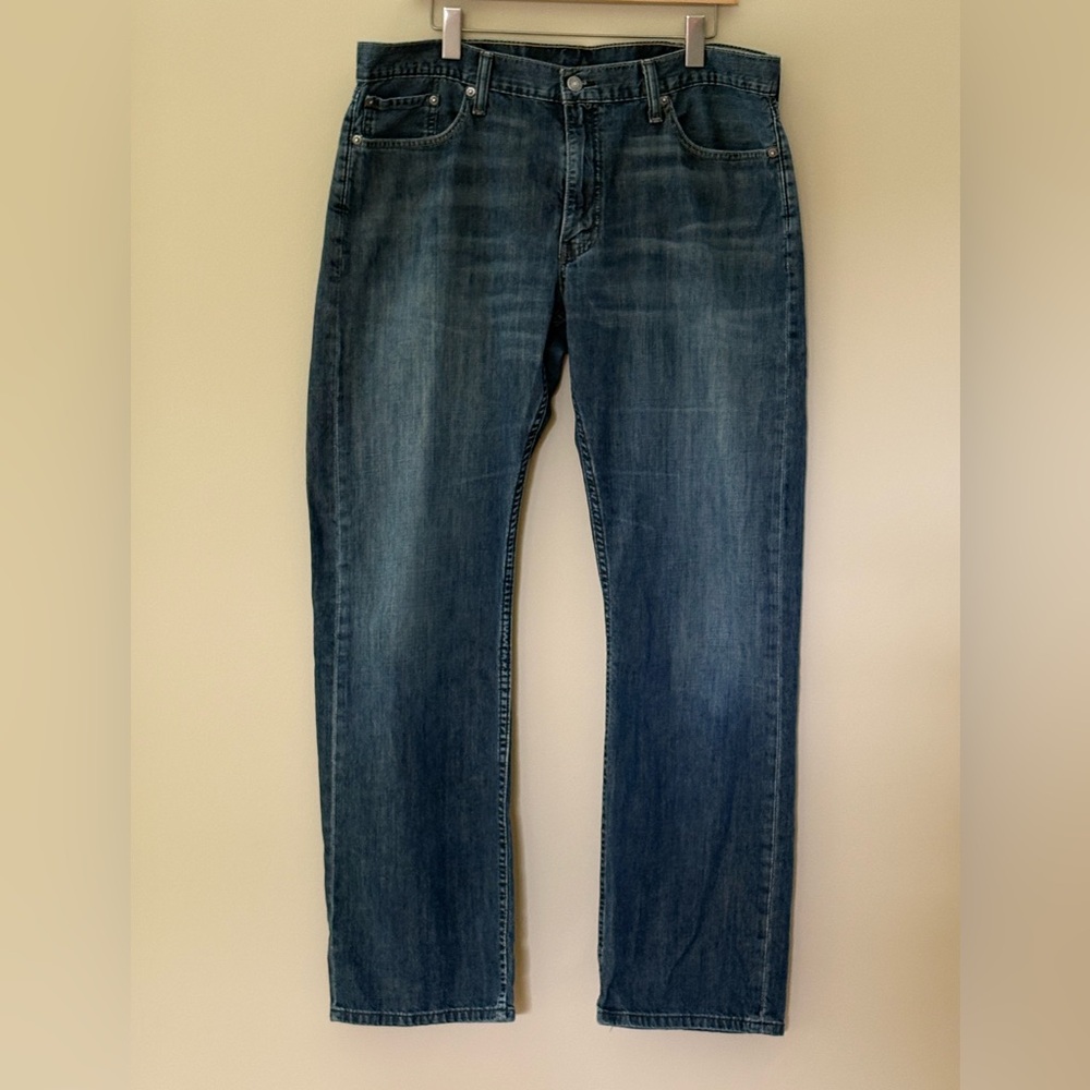 Levi's Blue Straight Jeans Classic Style: 514 Red tag